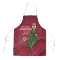 Latvia Christmas Apron Xmas Tree Latvija - Wonder Print Shop