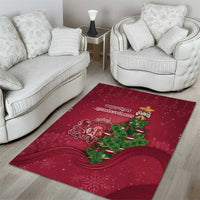 Latvia Christmas Area Rug Xmas Tree Latvija - Wonder Print Shop