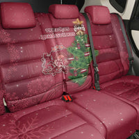 Latvia Christmas Back Car Seat Cover Xmas Tree Latvija - Wonder Print Shop