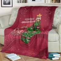 Latvia Christmas Blanket Xmas Tree Latvija - Wonder Print Shop
