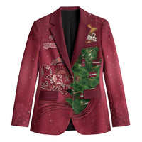 Latvia Christmas Blazer Xmas Tree Latvija - Wonder Print Shop