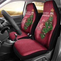 Latvia Christmas Car Seat Cover Xmas Tree Latvija - Wonder Print Shop