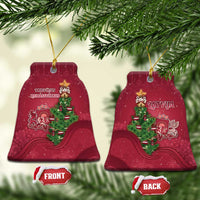 Latvia Christmas Ceramic Ornament Xmas Tree Latvija - Wonder Print Shop