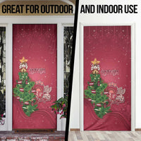 Latvia Christmas Door Cover Xmas Tree Latvija - Wonder Print Shop