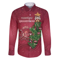 Latvia Christmas Family Matching Puletasi and Hawaiian Shirt Xmas Tree Latvija - Wonder Print Shop
