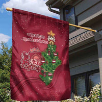 Latvia Christmas Garden Flag Xmas Tree Latvija - Wonder Print Shop