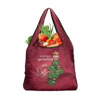 Latvia Christmas Grocery Bag Xmas Tree Latvija - Wonder Print Shop