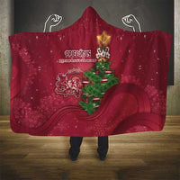 Latvia Christmas Hooded Blanket Xmas Tree Latvija - Wonder Print Shop