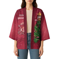 Latvia Christmas Kimono Xmas Tree Latvija - Wonder Print Shop
