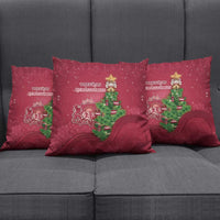 Latvia Christmas Pillow Cover Xmas Tree Latvija - Wonder Print Shop