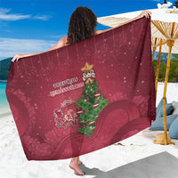 Latvia Christmas Sarong Xmas Tree Latvija - Wonder Print Shop