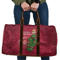 Latvia Christmas Travel Bag Xmas Tree Latvija - Wonder Print Shop