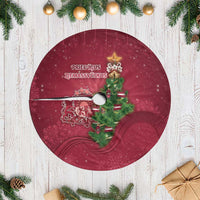 Latvia Christmas Tree Skirt Xmas Tree Latvija - Wonder Print Shop