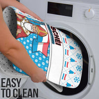 Luxembourg Christmas Bathroom Set Kleeschen With Xmas Patterns - Wonder Print Shop