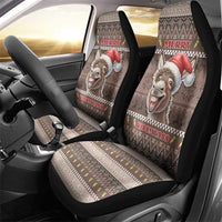 Donkey Christmas Car Seat Cover Merry Kiss My Ass - Wonder Print Shop