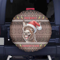 Donkey Christmas Spare Tire Cover Merry Kiss My Ass - Wonder Print Shop