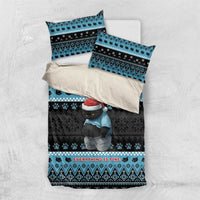Cat Christmas Bedding Set It’s Fine I’m Fine Everything Is Fine - Wonder Print Shop