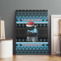 Cat Christmas Canvas Wall Art It’s Fine I’m Fine Everything Is Fine - Wonder Print Shop