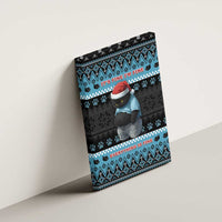 Cat Christmas Canvas Wall Art It’s Fine I’m Fine Everything Is Fine - Wonder Print Shop