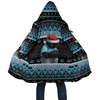 Cat Christmas Cloak It’s Fine I’m Fine Everything Is Fine - Wonder Print Shop