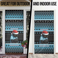 Cat Christmas Door Cover It’s Fine I’m Fine Everything Is Fine - Wonder Print Shop