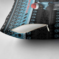 Cat Christmas Pillow Cover It’s Fine I’m Fine Everything Is Fine - Wonder Print Shop