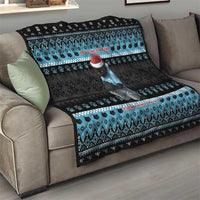 Cat Christmas Quilt It’s Fine I’m Fine Everything Is Fine - Wonder Print Shop