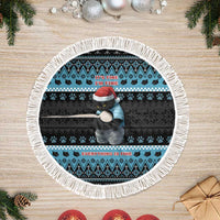 Cat Christmas Tree Skirt It’s Fine I’m Fine Everything Is Fine - Wonder Print Shop