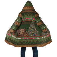 Book Lovers Christmas Cloak Gingerbread With Xmas Book Tree - Wonder Print Shop