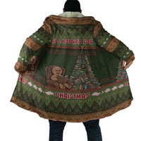 Book Lovers Christmas Cloak Gingerbread With Xmas Book Tree - Wonder Print Shop