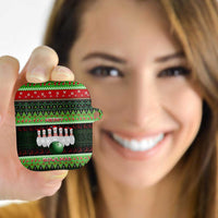 Bowling Christmas AirPods Case Merry Bowlmas - Wonder Print Shop