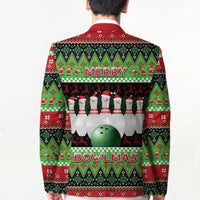 Bowling Christmas Blazer Merry Bowlmas - Wonder Print Shop