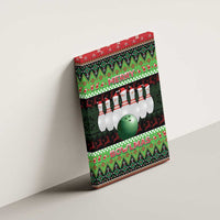 Bowling Christmas Canvas Wall Art Merry Bowlmas - Wonder Print Shop