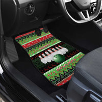 Bowling Christmas Car Mats Merry Bowlmas - Wonder Print Shop