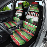 Bowling Christmas Car Seat Cover Merry Bowlmas - Wonder Print Shop