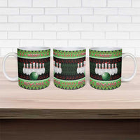 Bowling Christmas Ceramic Mug Merry Bowlmas - Wonder Print Shop