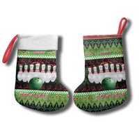 Bowling Christmas Stocking Merry Bowlmas - Wonder Print Shop
