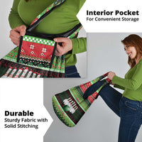 Bowling Christmas Grocery Bag Merry Bowlmas - Wonder Print Shop