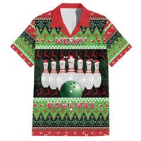 Bowling Christmas Hawaiian Shirt Merry Bowlmas - Wonder Print Shop