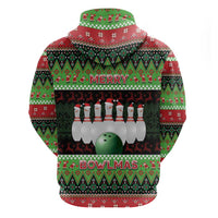 Bowling Christmas Hoodie Merry Bowlmas - Wonder Print Shop