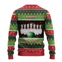 Bowling Christmas Ugly Christmas Sweater Merry Bowlmas - Wonder Print Shop