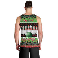 Bowling Christmas Men Tank Top Merry Bowlmas - Wonder Print Shop