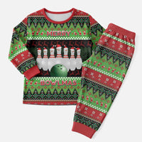Bowling Christmas Pajama Set Merry Bowlmas - Wonder Print Shop