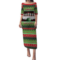 Bowling Christmas Puletasi Merry Bowlmas - Wonder Print Shop