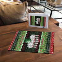 Bowling Christmas Puzzle Merry Bowlmas - Wonder Print Shop