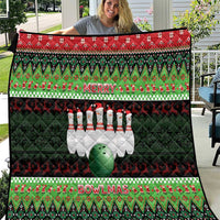 Bowling Christmas Quilt Merry Bowlmas - Wonder Print Shop