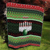 Bowling Christmas Quilt Merry Bowlmas - Wonder Print Shop