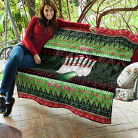 Bowling Christmas Quilt Merry Bowlmas - Wonder Print Shop