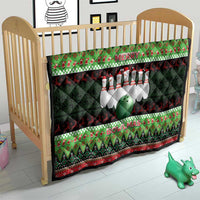 Bowling Christmas Quilt Merry Bowlmas - Wonder Print Shop