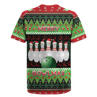 Bowling Christmas Rugby Jersey Merry Bowlmas - Wonder Print Shop
